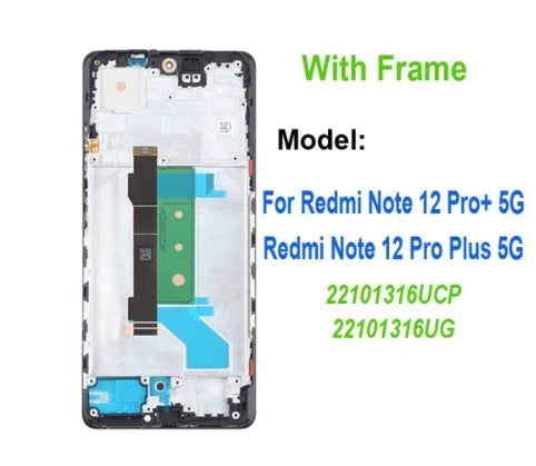 Pantalla  Xiaom Redmi Note 12 Pro 5g / Redmi Note 12 Pro+ / Poco X5 Pro