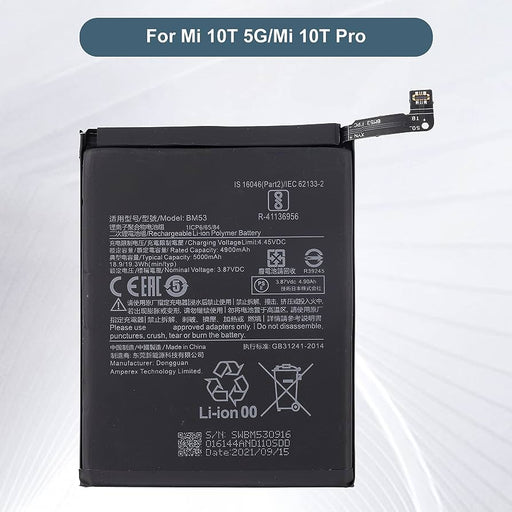 Batería compatible con Xiaomi Mi 10t 5G