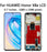 Pantalla  Honor X8a con marco plateado original