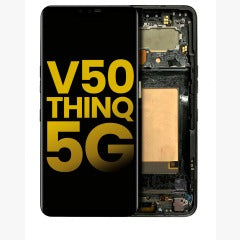 Pantalla LG V50 Thinq 5G con marco