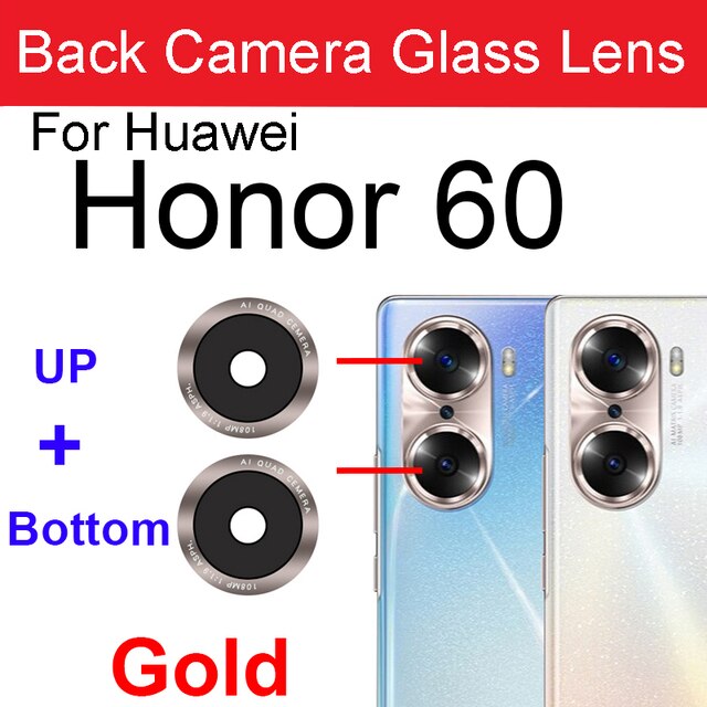 Lente de Cristal para  Camara de Honor 60 dorado