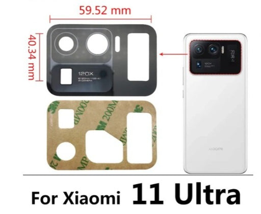 Lente de Camara para  Xiaomi MI 11 ULTRA