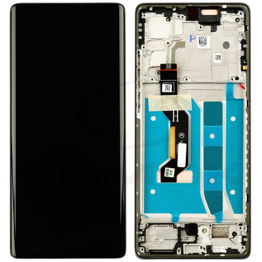 Pantalla  Motorola G85 con marco negro