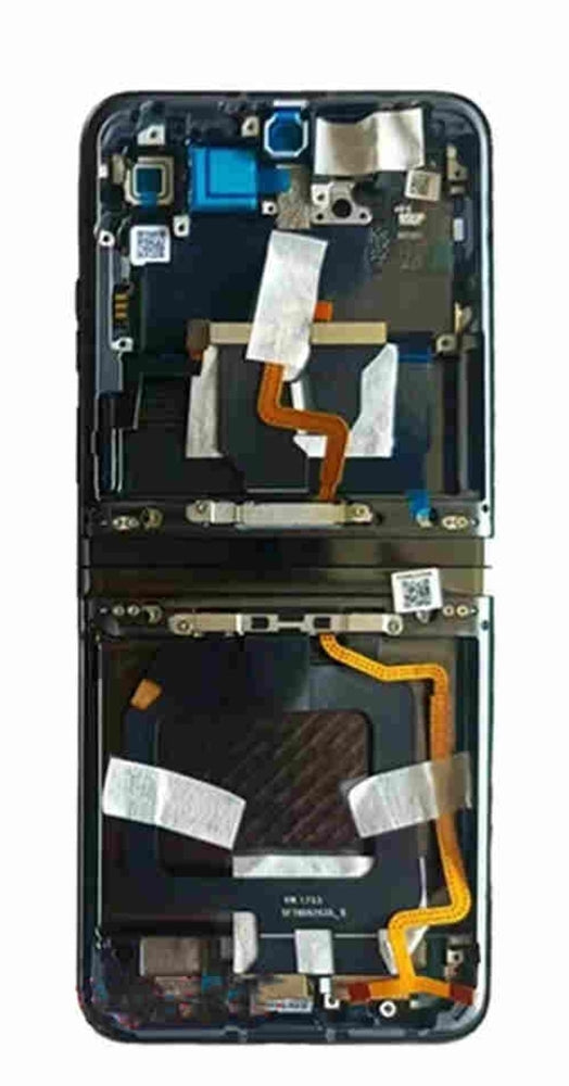 Pantalla interna con marco gris Razr 50