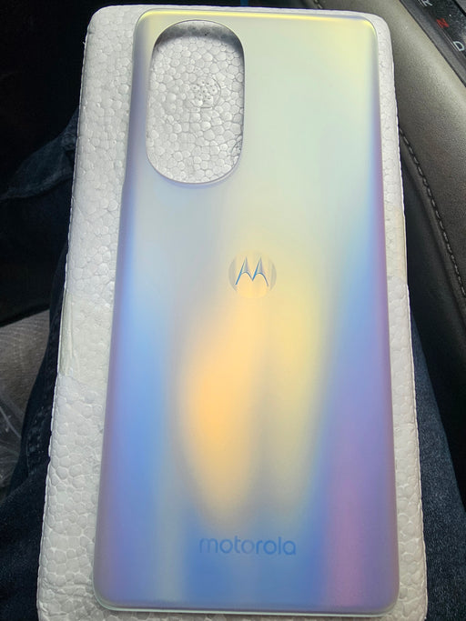 Tapadera blanca para Motorola edge 30 pro