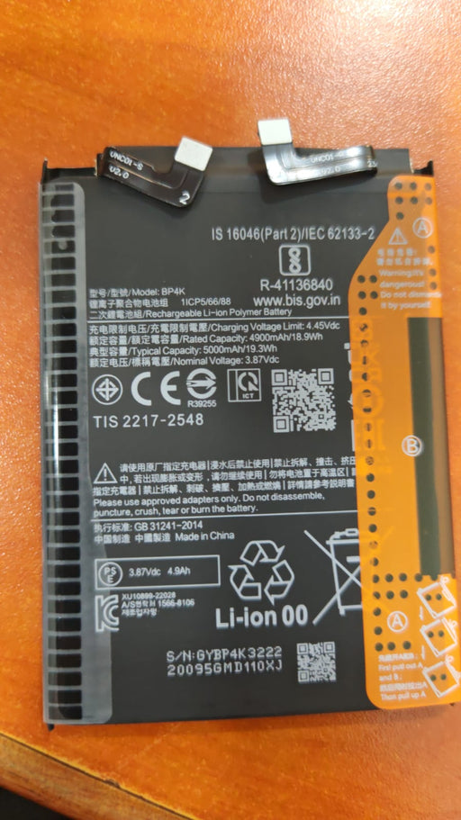 Bateria xiaomi redmi note 12 pro