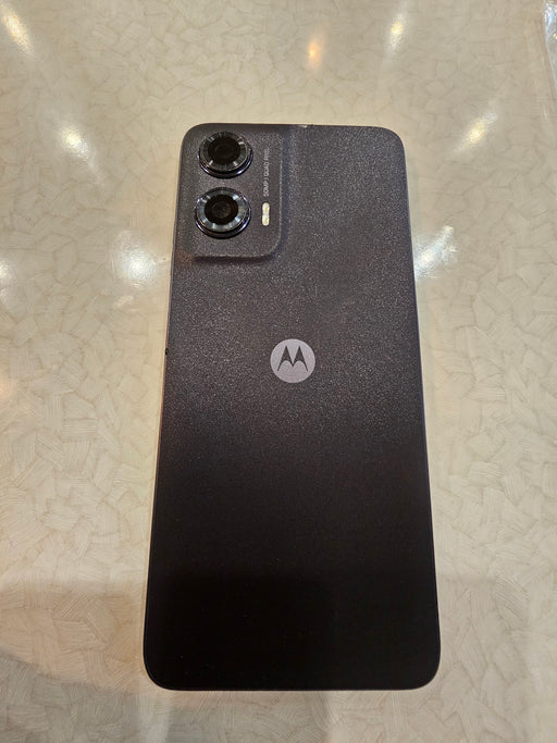 Tapadera para Motorola G35 negro incluye lente