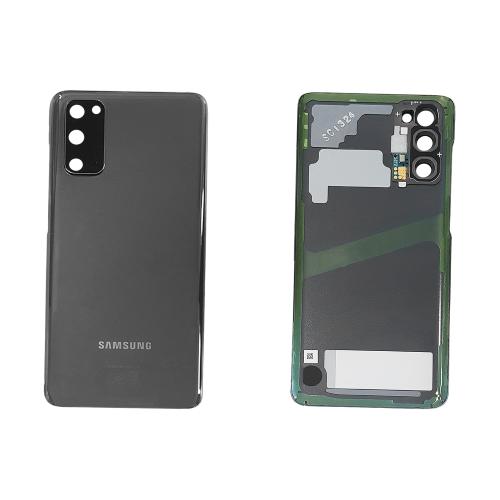 Tapa trasera Samsung Galaxy S20 GRIS COSMICO con lente