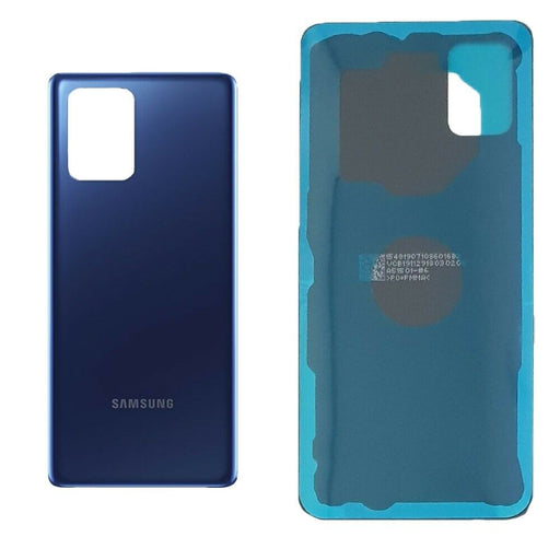 Tapa trasera Samsung Galaxy S10 Lite Azul