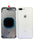 Tapa Trasera con piezas pequeñas para Iphone 8 Plus Silver White