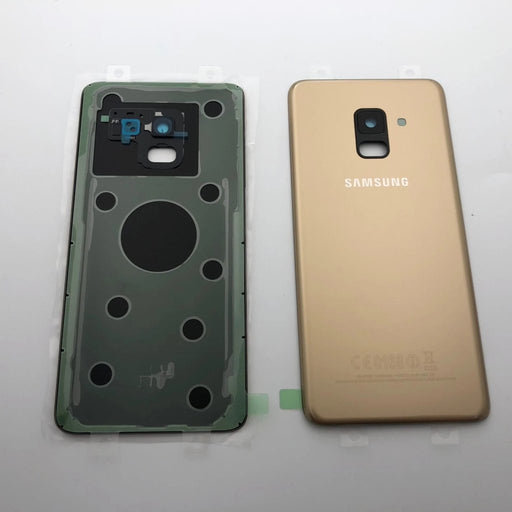 Tapa trasera Samsung Galaxy A8 2018 dorado