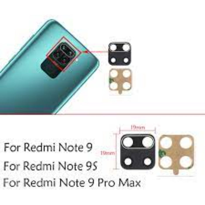 Lente de Camara trasera para Xiaomi Redmi Note 9S /  Note 9