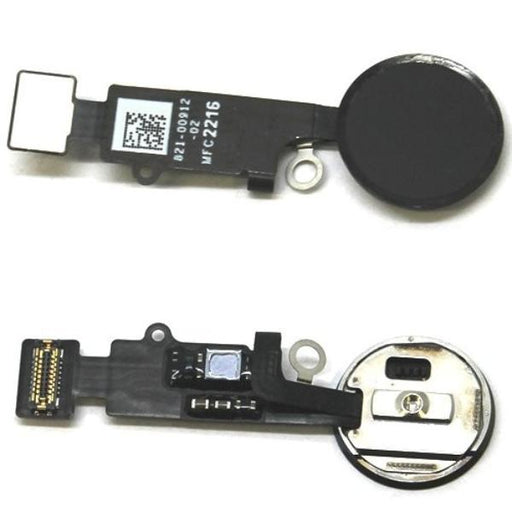 Botón de inicio Cable flexible para iPhone 8 - Negro (Cosmético no funcional)
