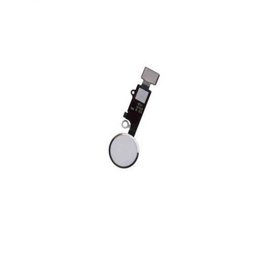 Botón de inicio Cable flexible para iPhone 8 Plus - Blanco Plateado (reemplazo cosmético)