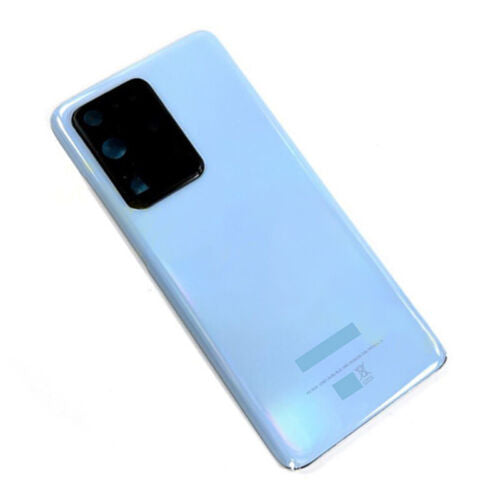 Tapa trasera Samsung Galaxy S20 Ultra azul (incluye lente)